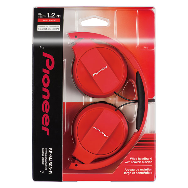 Наушники полноразмерные Pioneer SE-MJ503-R